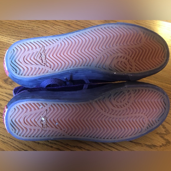 Pony Purple Velvet Sneakers. Size 7.5 - Picture 12 of 12